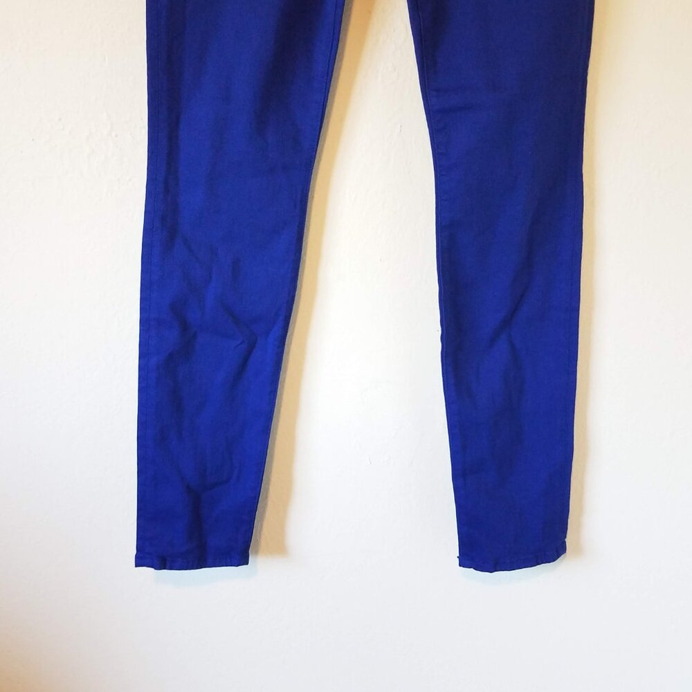 7 for All Mankind Jeans Women's 27 The Skinny Slim Illusion Blue AU0150181A NWT - Picture 2 of 12
